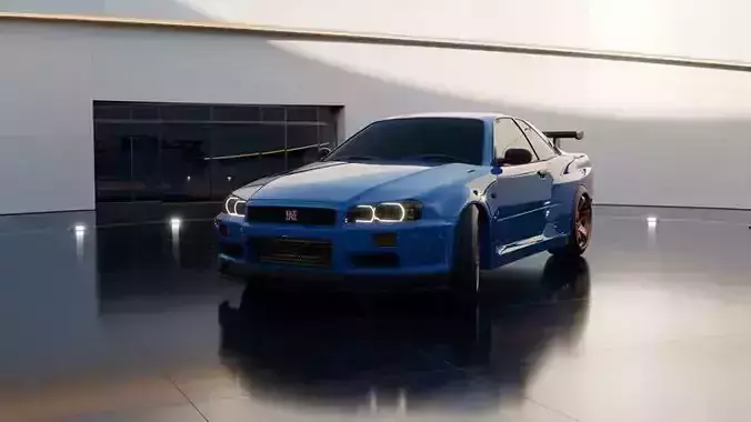 NISSAN SKYLINE r34