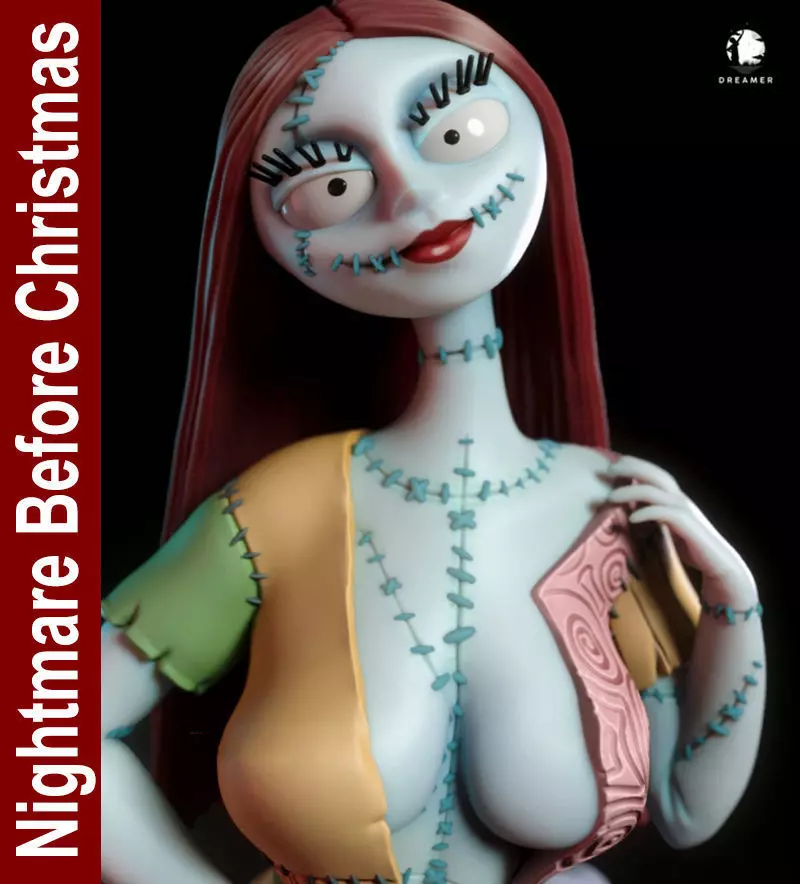Sally Nightmare Before Christmas 3D print model_0