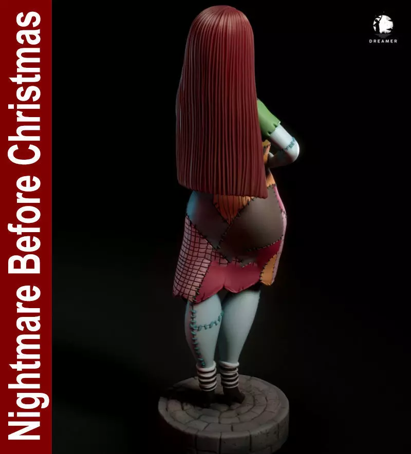 Sally Nightmare Before Christmas 3D print model_2