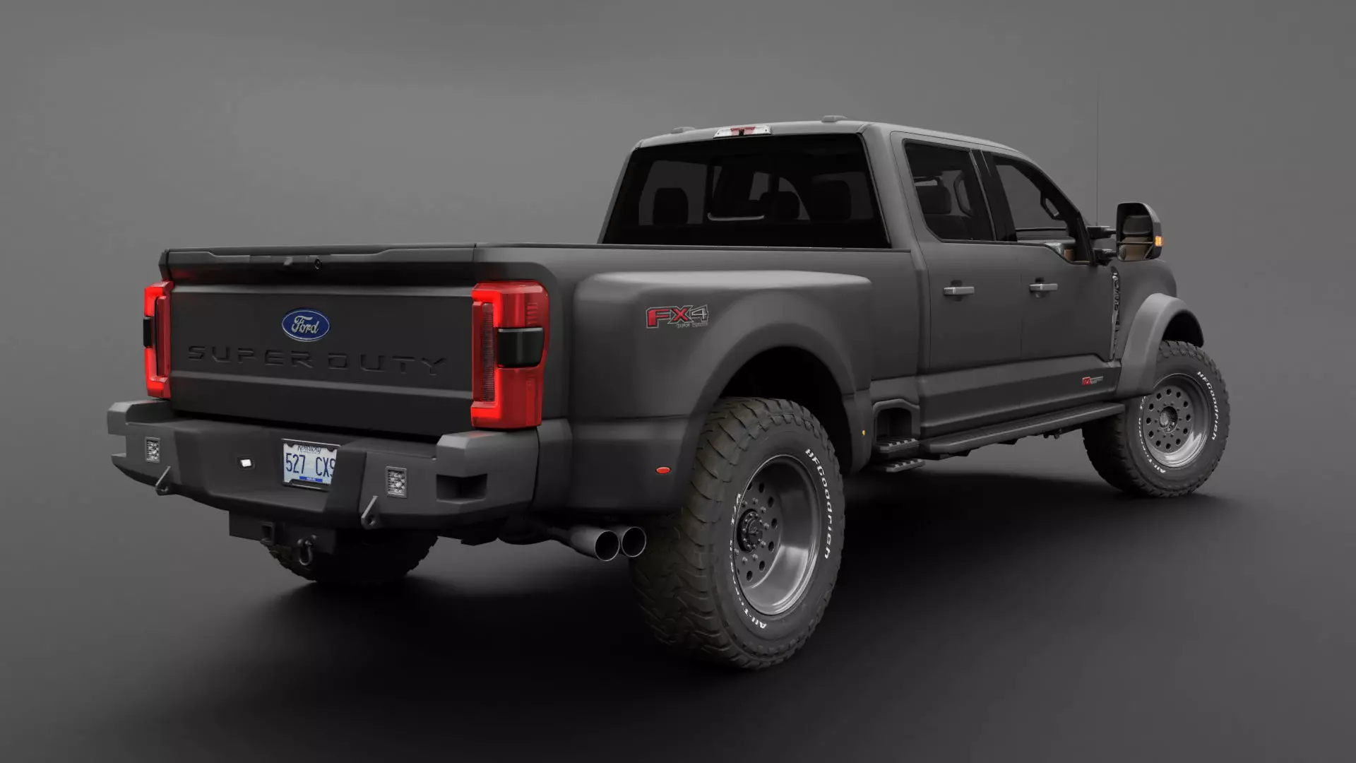 Ford F350 - F550 Super Duty Dually EOG - Complete Model 3D model_3