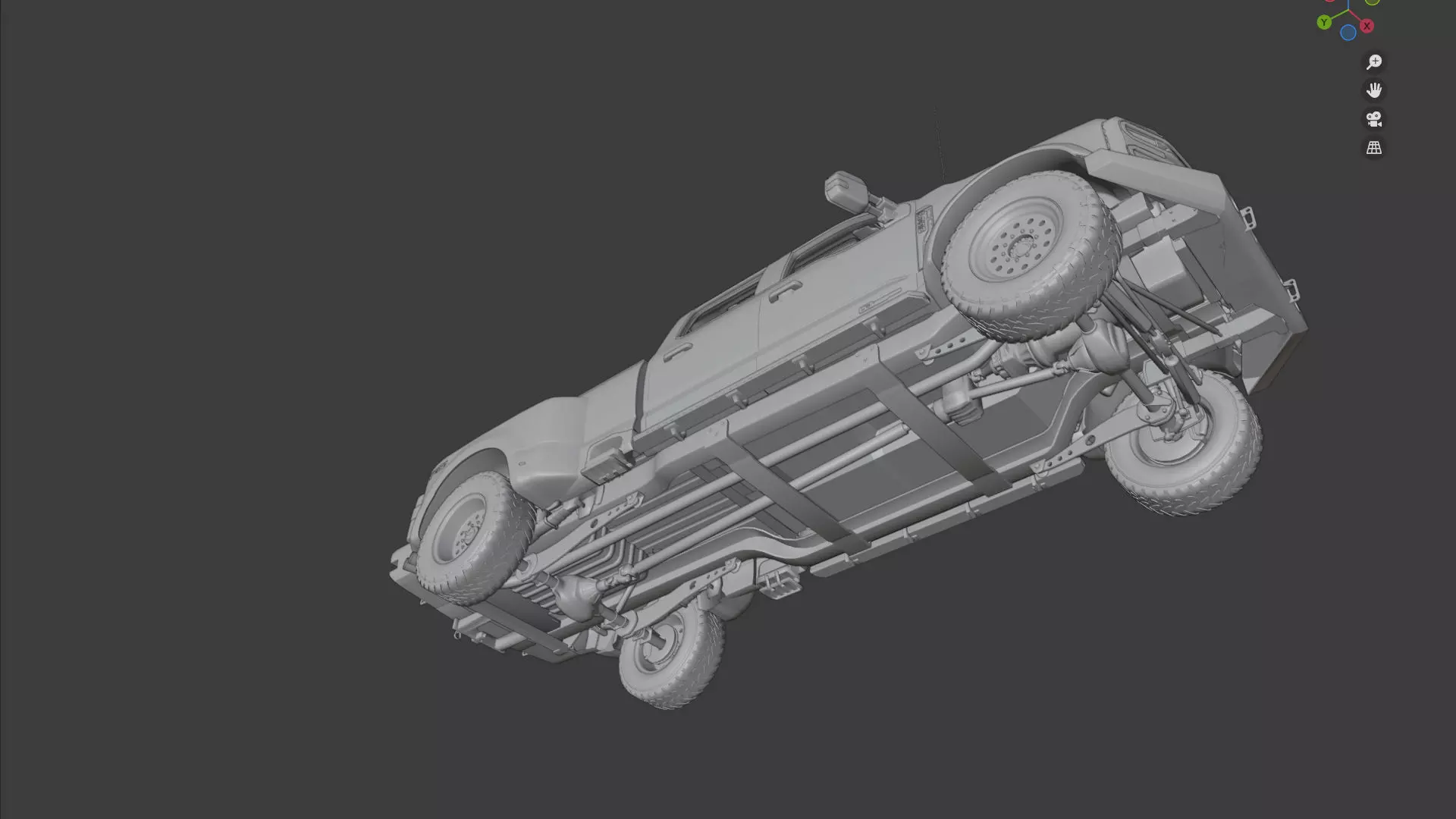 Ford F350 - F550 Super Duty Dually EOG - Complete Model 3D model_34