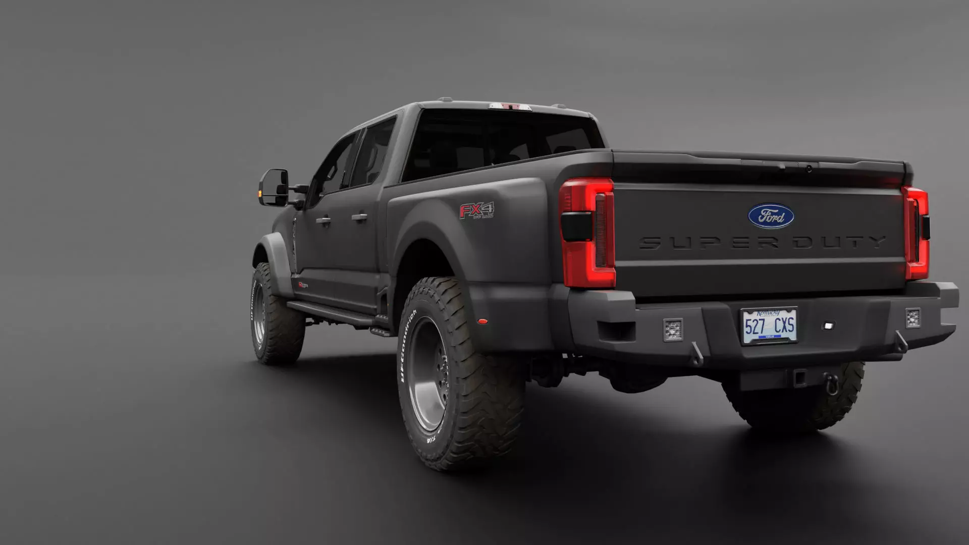 Ford F350 - F550 Super Duty Dually EOG - Complete Model 3D model_27