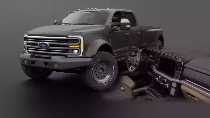 Ford F350 - F550 Super Duty Dually EOG - Complete Model 
