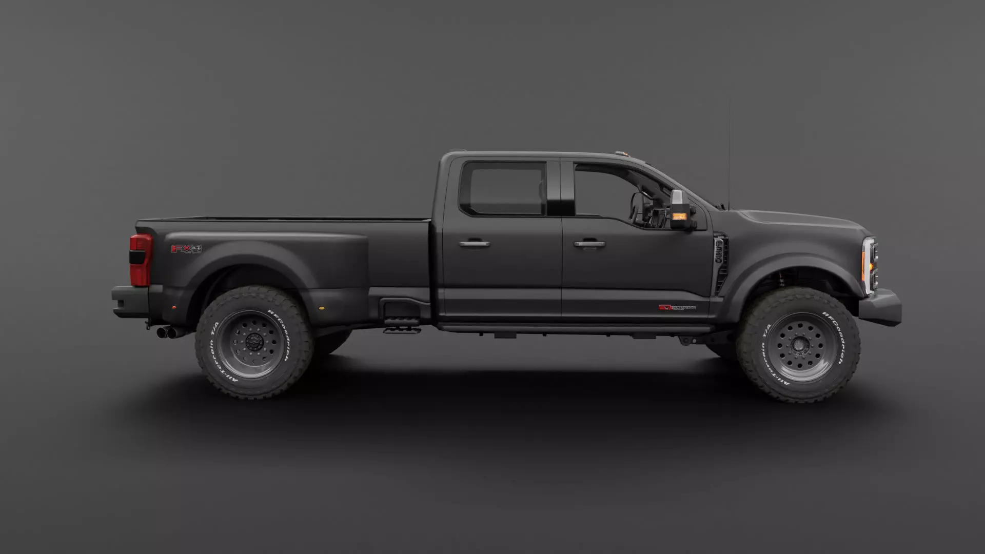 Ford F350 - F550 Super Duty Dually EOG - Complete Model 3D model_9