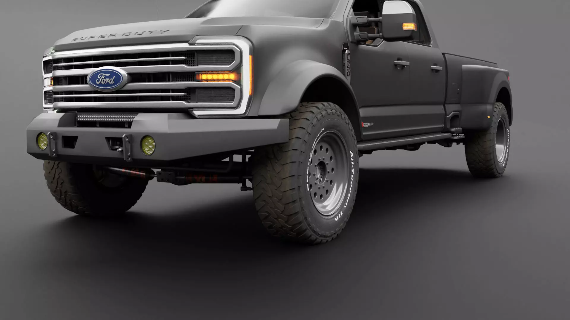 Ford F350 - F550 Super Duty Dually EOG - Complete Model 3D model_6