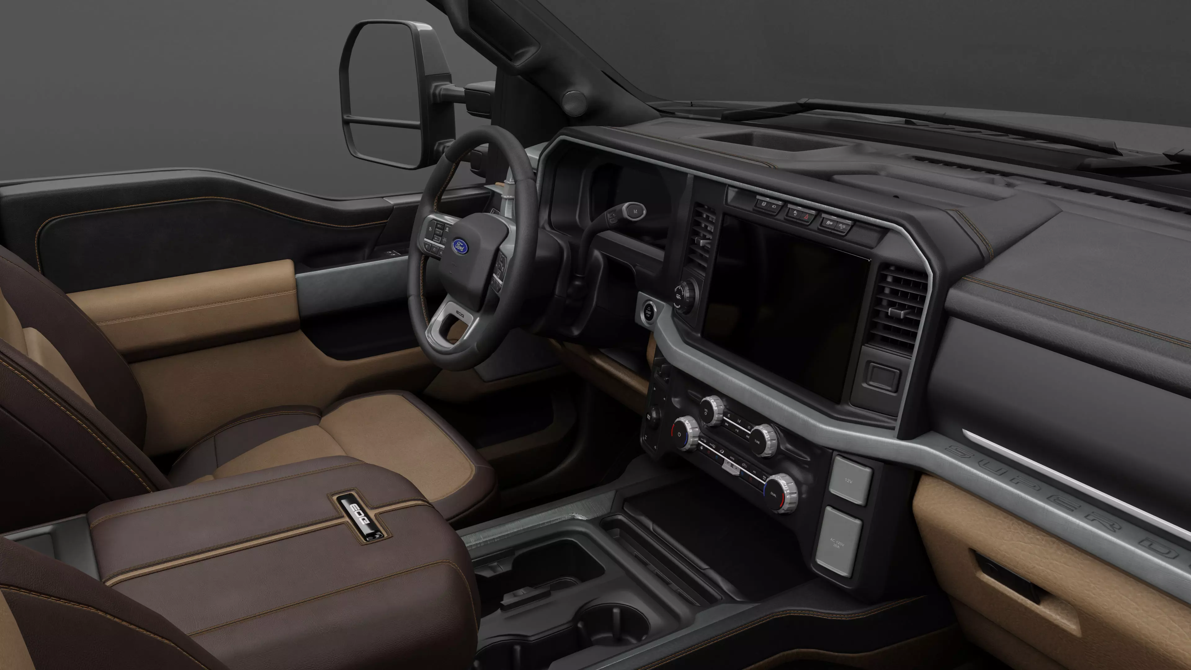 Ford F350 - F550 Super Duty Dually EOG - Complete Model 3D model_14