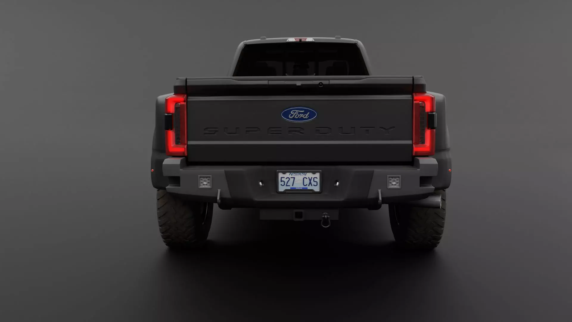 Ford F350 - F550 Super Duty Dually EOG - Complete Model 3D model_26