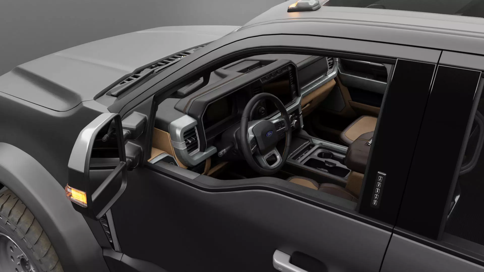 Ford F350 - F550 Super Duty Dually EOG - Complete Model 3D model_4