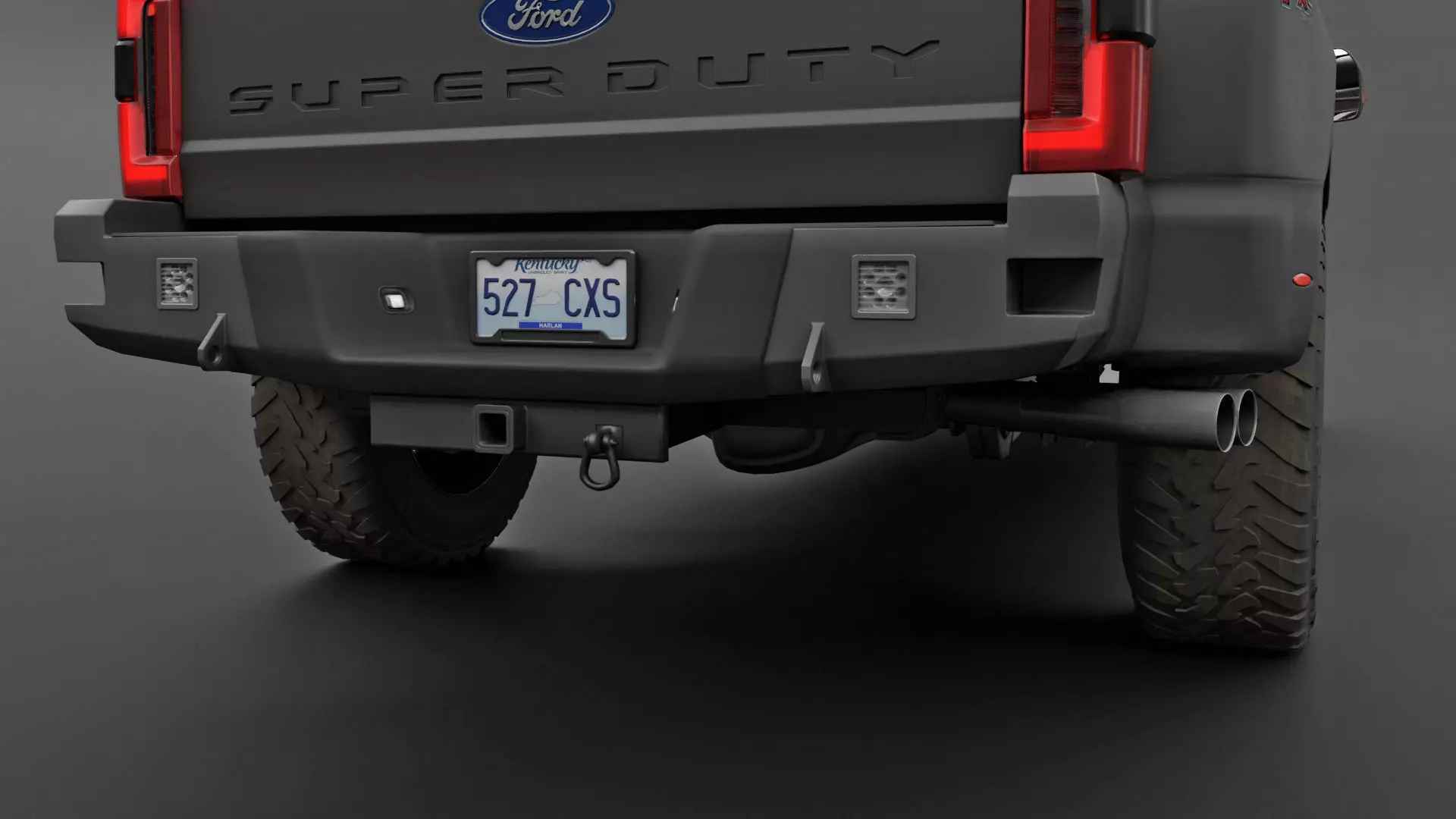 Ford F350 - F550 Super Duty Dually EOG - Complete Model 3D model_11