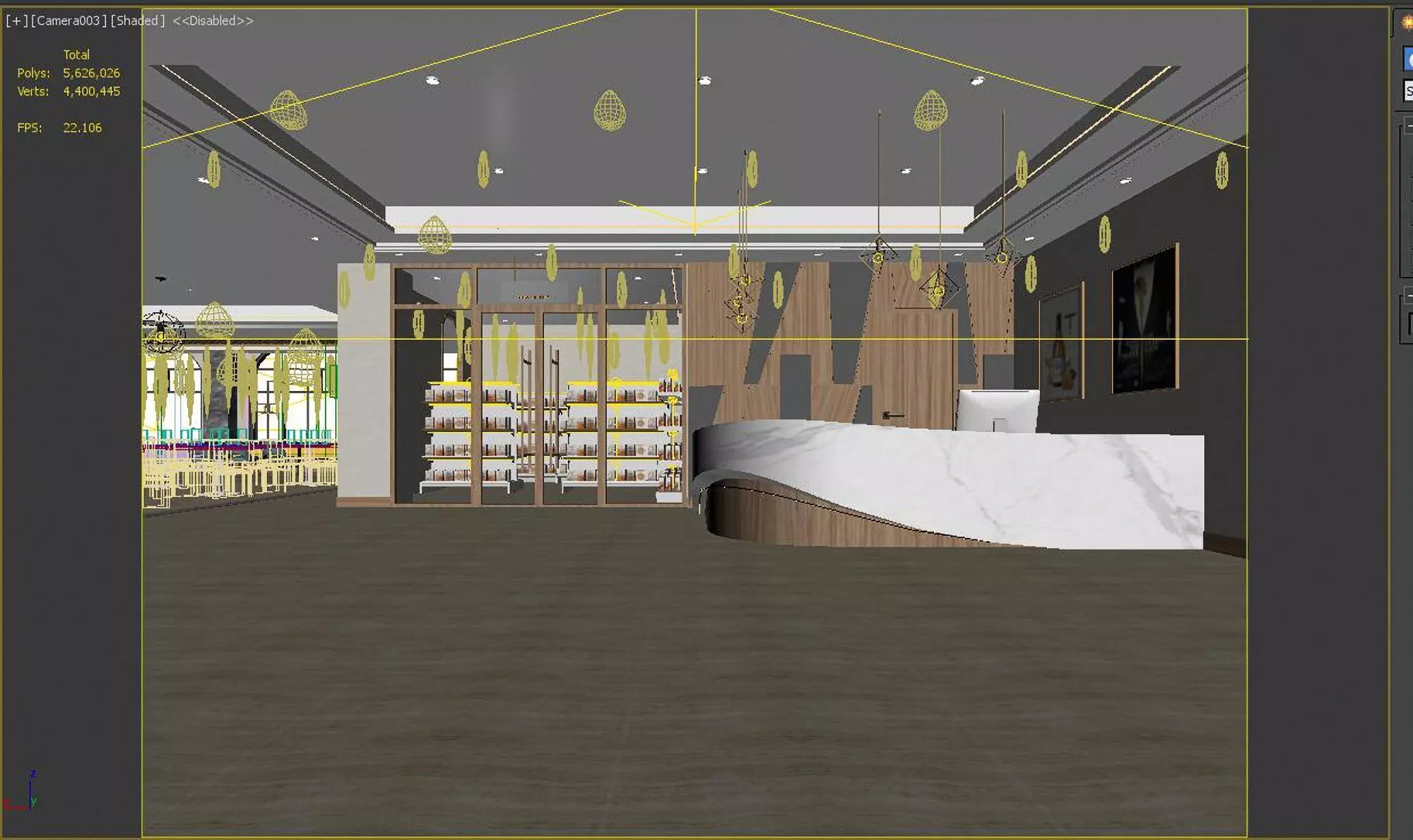 Reception 10 3D model_1