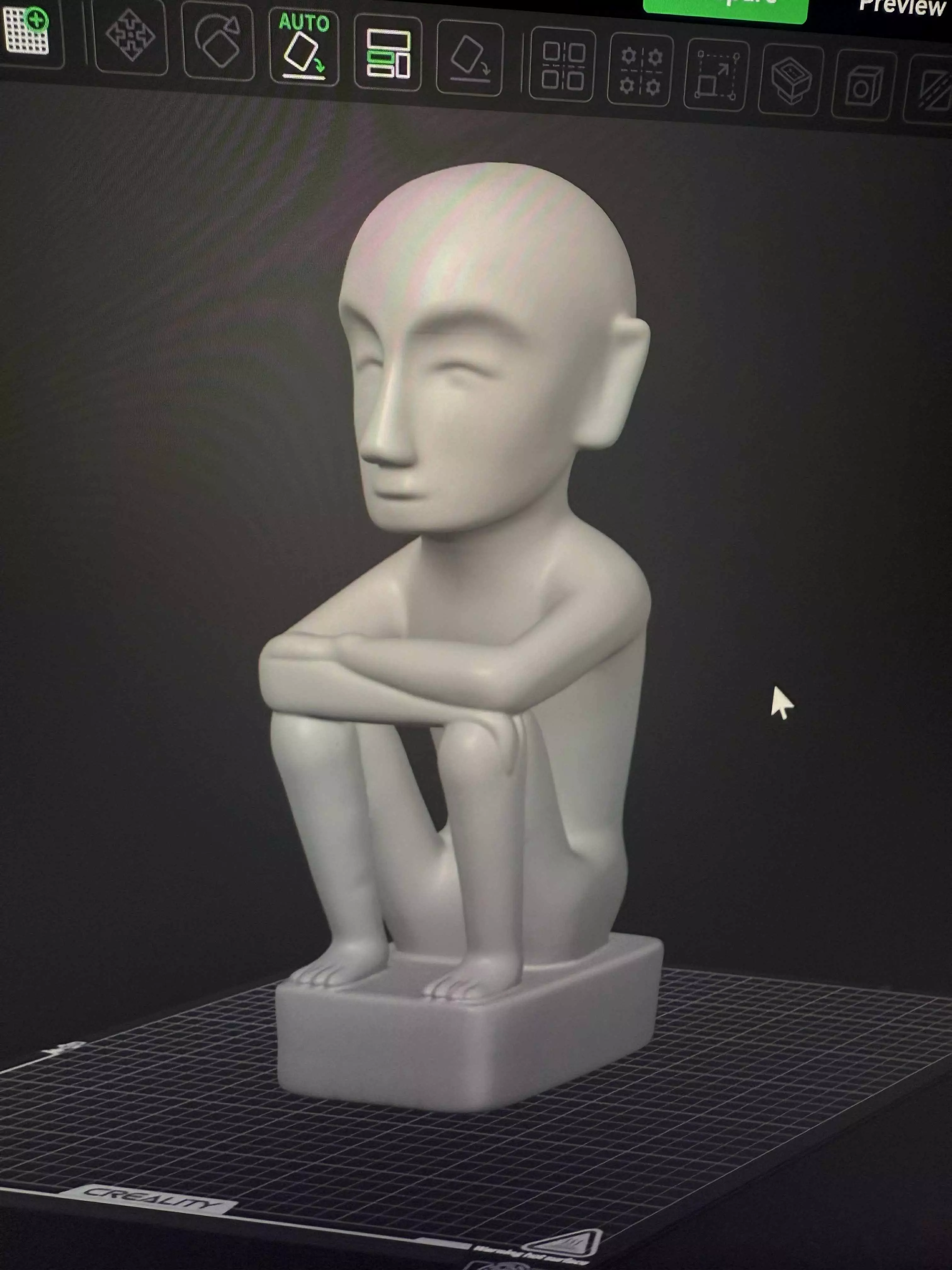Anito Spirit Statue Garden Decor 3D print model_3