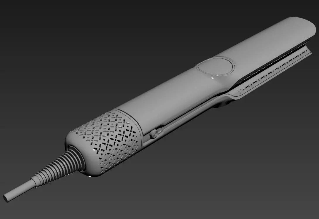 Air Straightener 3D model_1