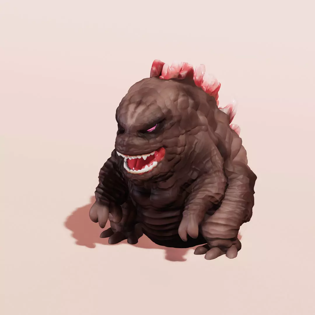 Godzilla Mini Free 3D print model