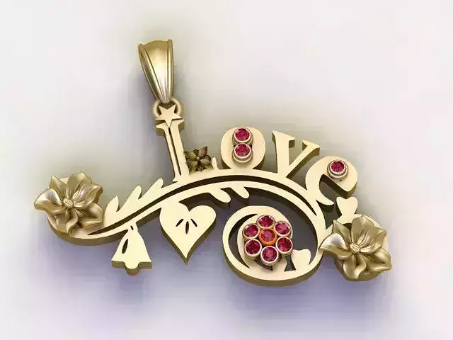 LOVE DESIGN PENDANT 