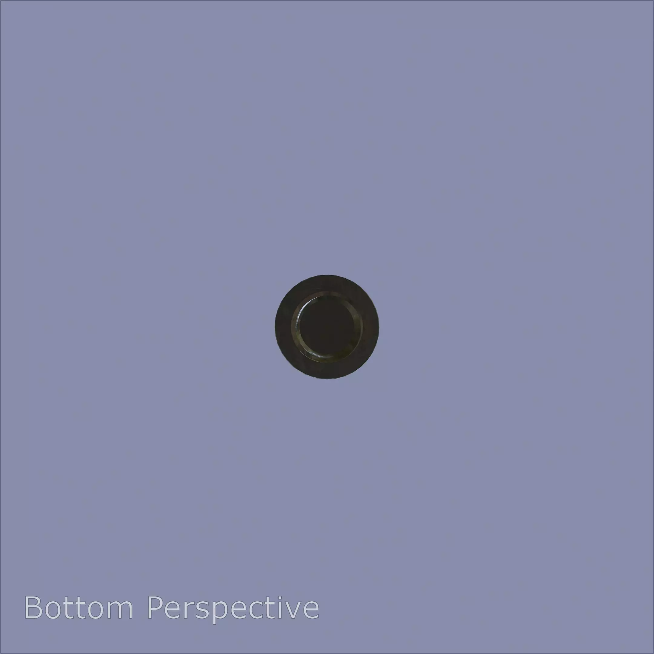 Steel Stained M6 Bolt Allen Cap with PBR 4K Textures 3D model_5