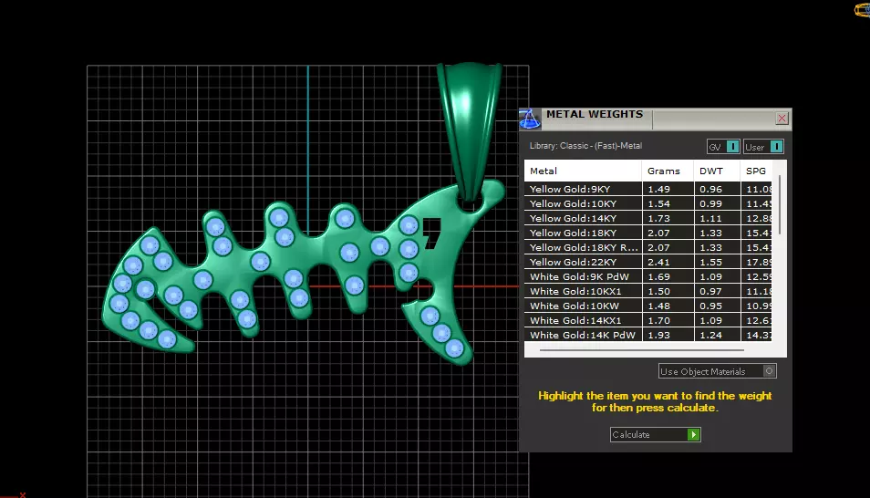 fishbone pendant 3D printable model 3D print model_6