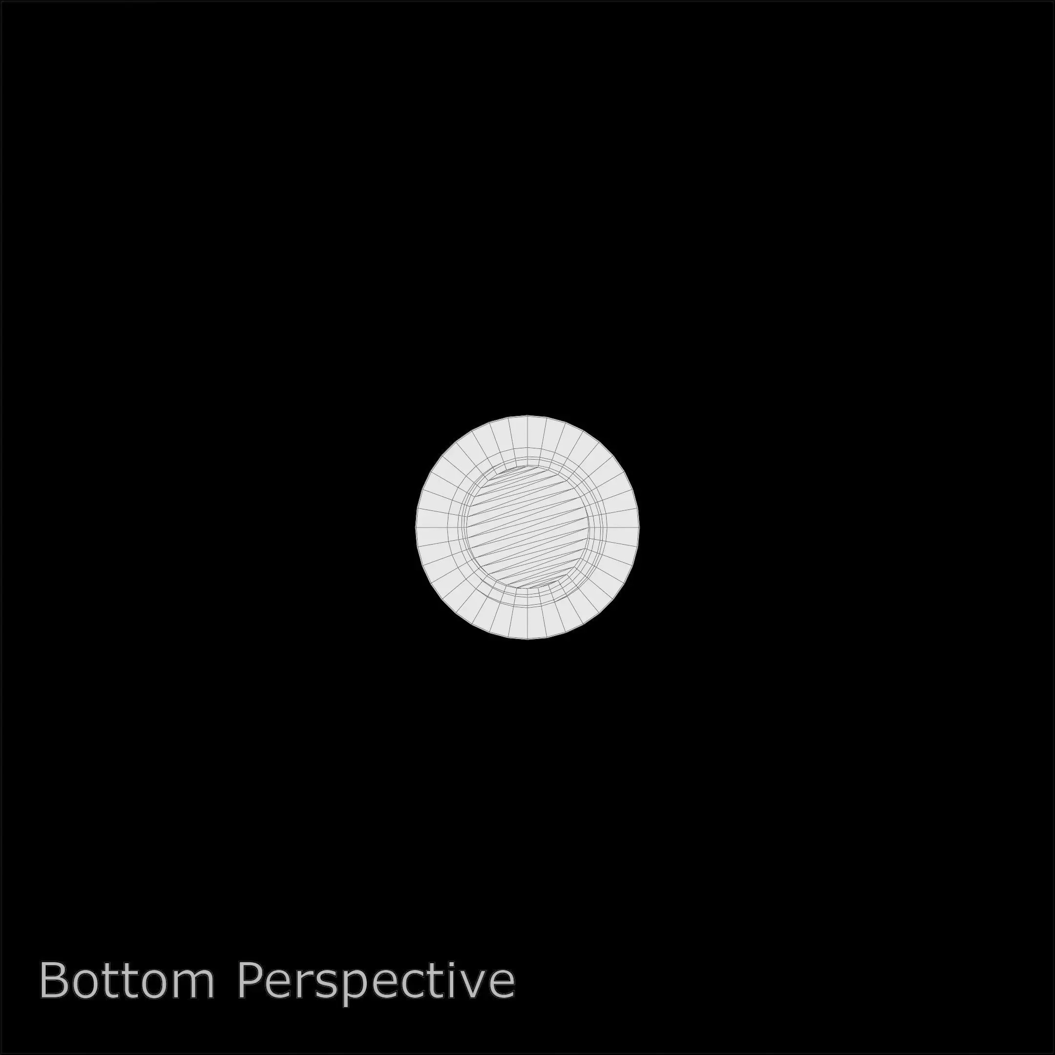 Steel Stained M8 Bolt Allen Cap with PBR 4K Textures 3D model_12