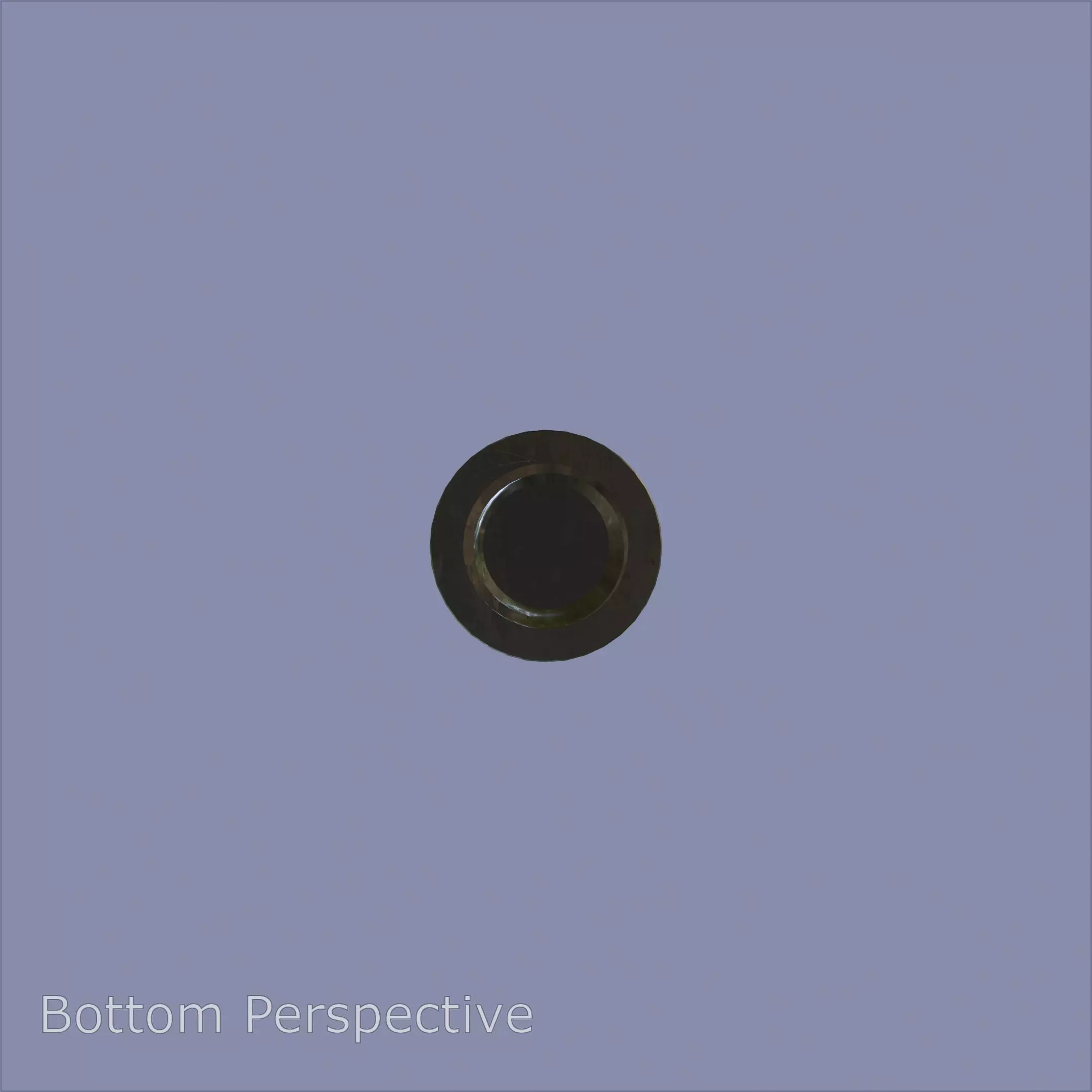 Steel Stained M8 Bolt Allen Cap with PBR 4K Textures 3D model_5