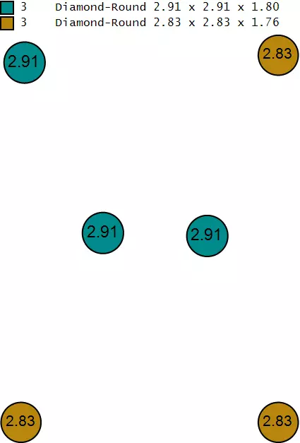 SKULL FACES PENDANT 3D print model_4