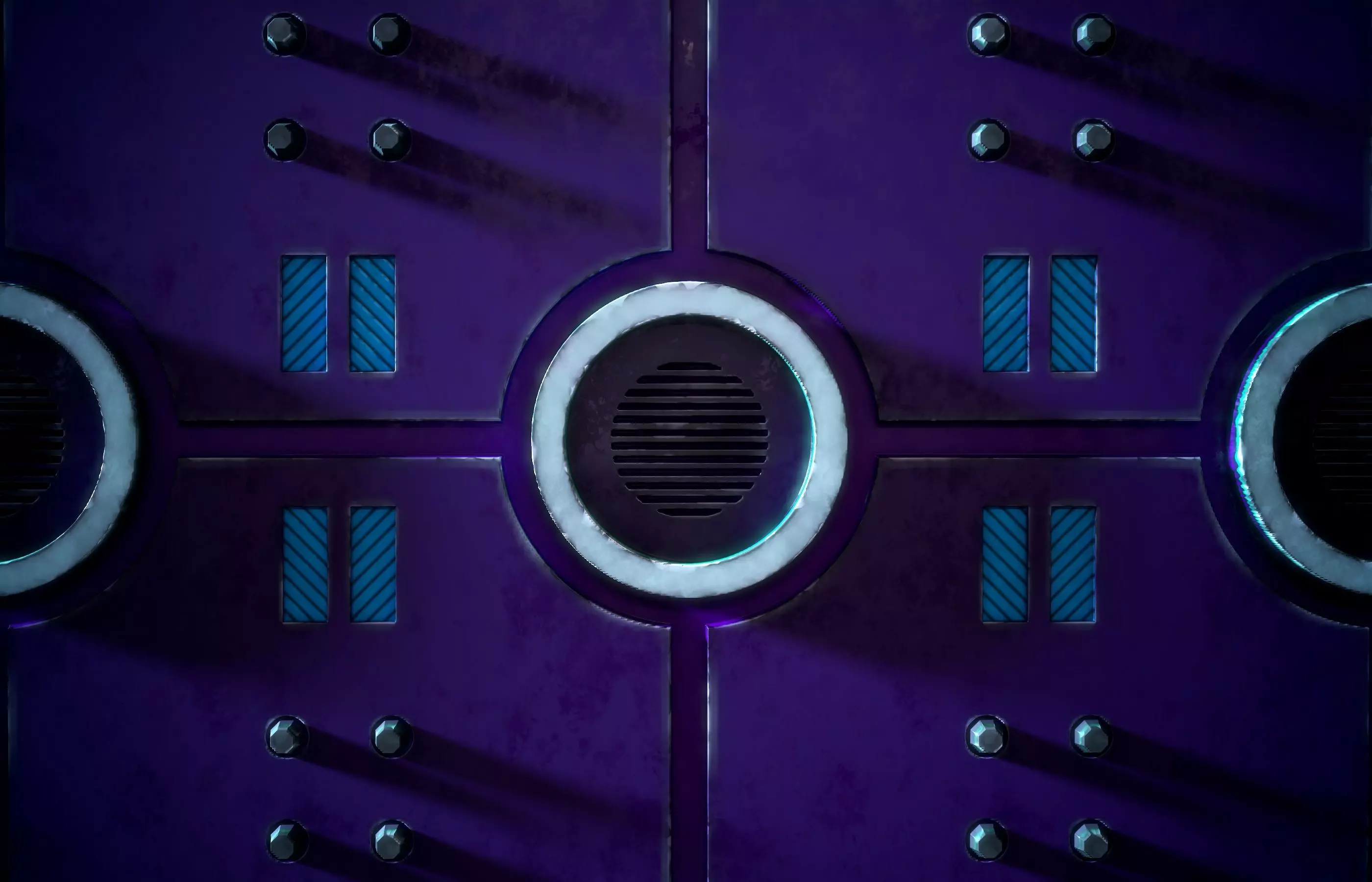 Sci-fi Metal Plat Stylized - VOL 05 - SBsar - Maps Texture_8