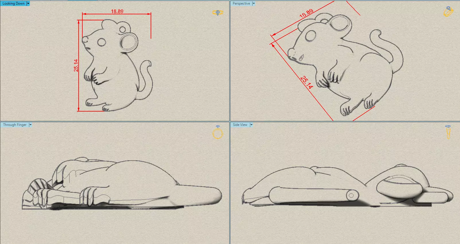 3DP-animal54 3D print model_1