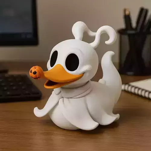 Rubber Duck - Zero - Ghost dog - 3d print