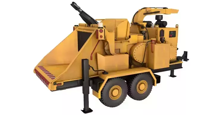 Towed Wood Chipper