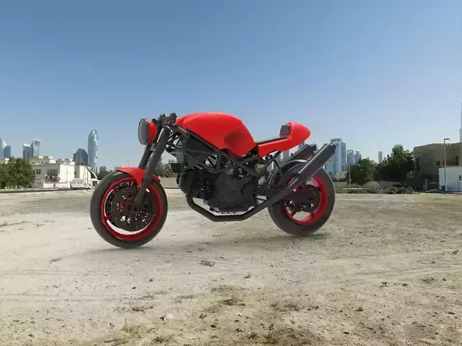 Ducati Monster motorcycle