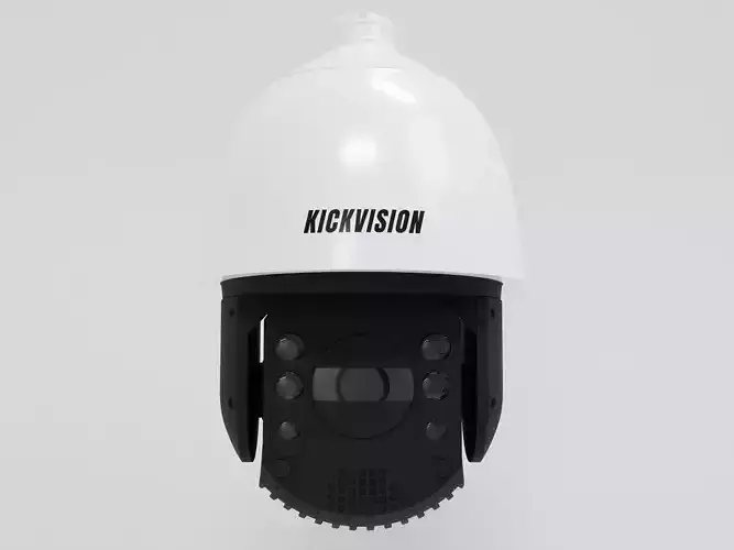 Wall-Mounted Security Camera