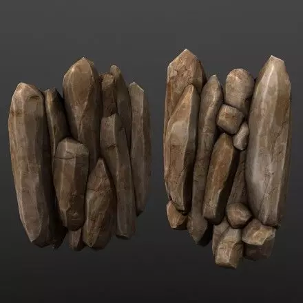 Rock Formation 3D model_2