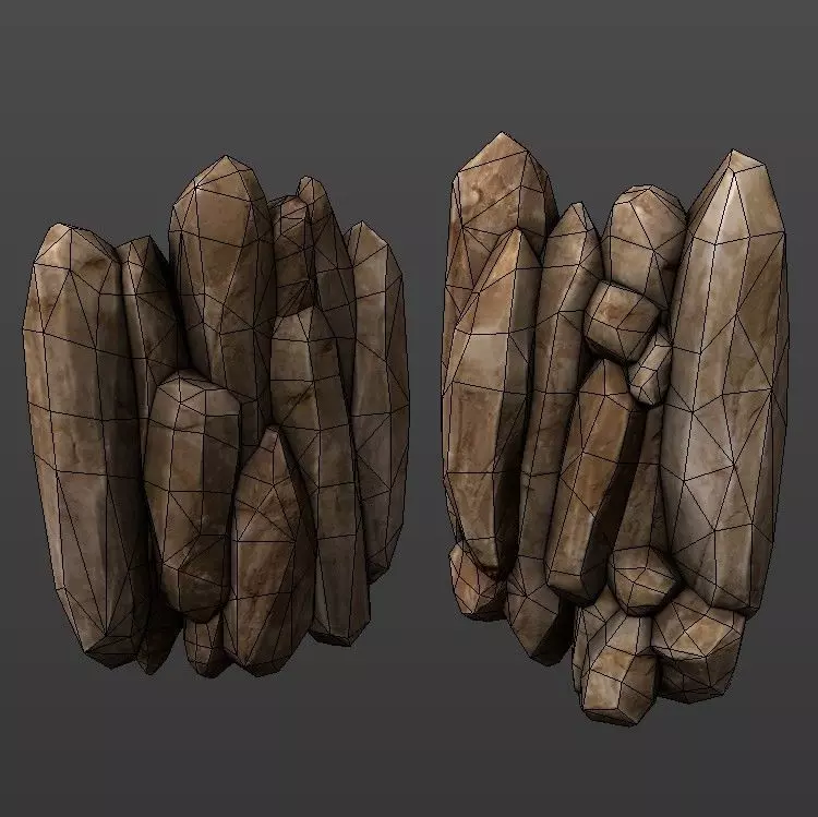 Rock Formation 3D model_1