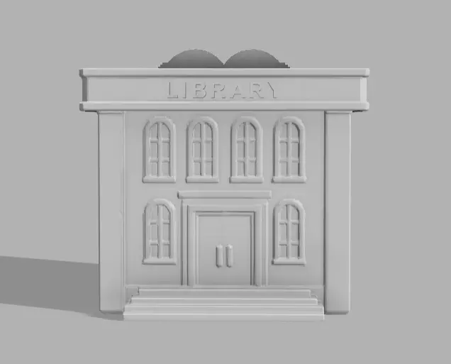 Library For 3D Print 3D print model
