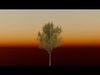 PSX PS1 Styled Low Poly 3D Model of a Tree Low-poly 3D model_1