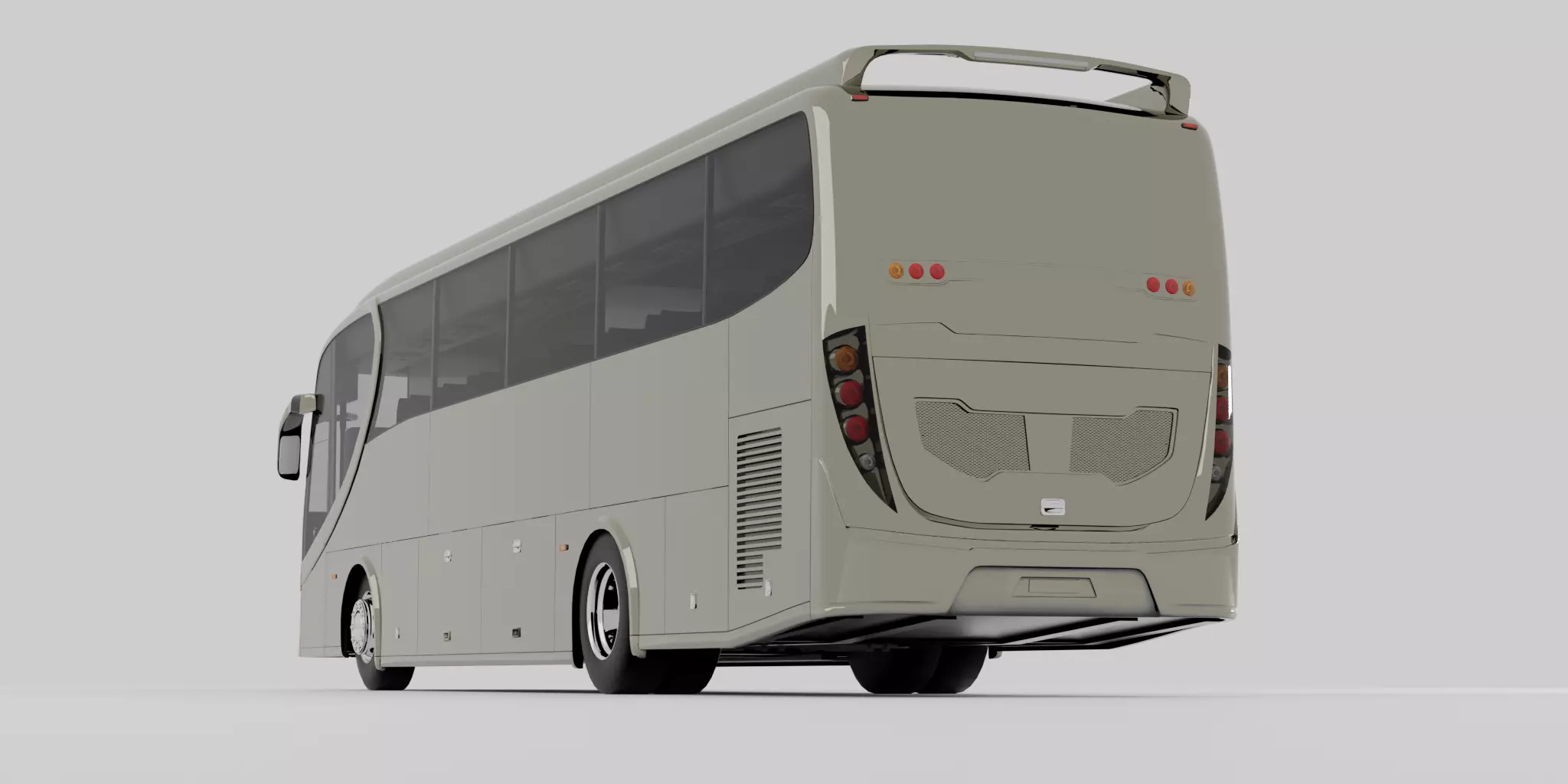 SKSBus E128 Premium 3D Model with Variations and Textures Low-poly 3D model_5
