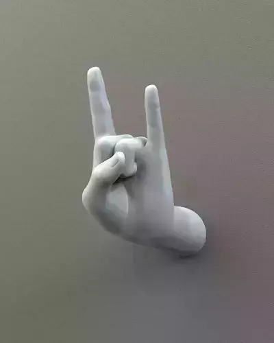 Rock and Roll Printable Wall Art 3D print model