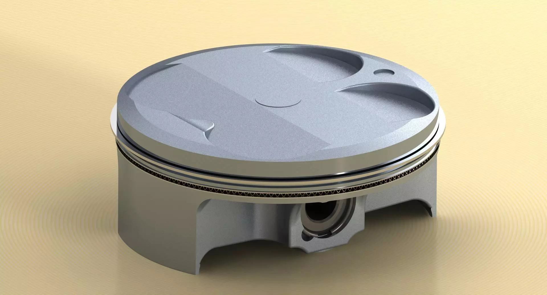 Piston  KXF 250 3D model_0