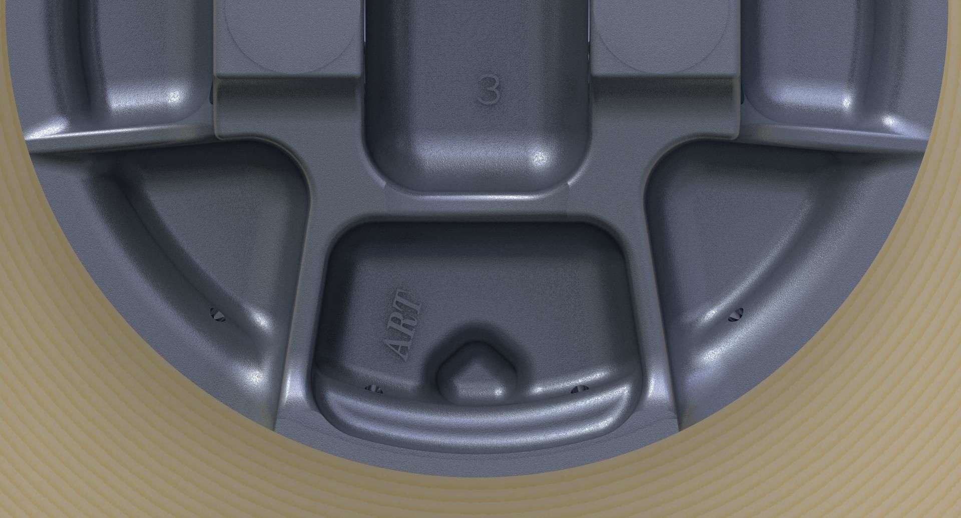 Piston  KXF 250 3D model_1