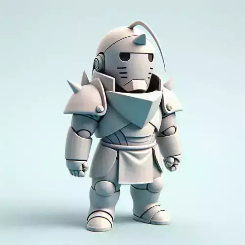 Abstract Alphonse Elric - Fullmetal Alchemist