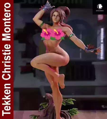 Christie Monteiro Tekken 3D print model