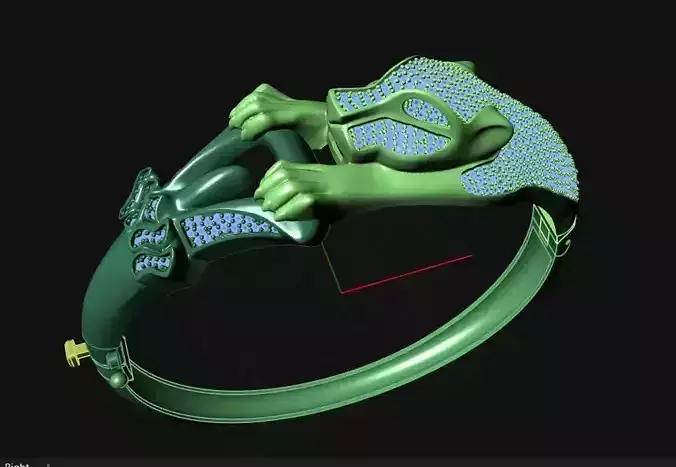 Lion Bangle Bracelet