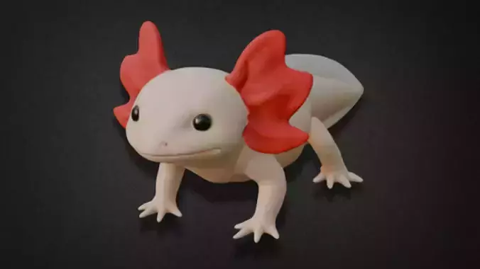 Axolotl Model 3D model