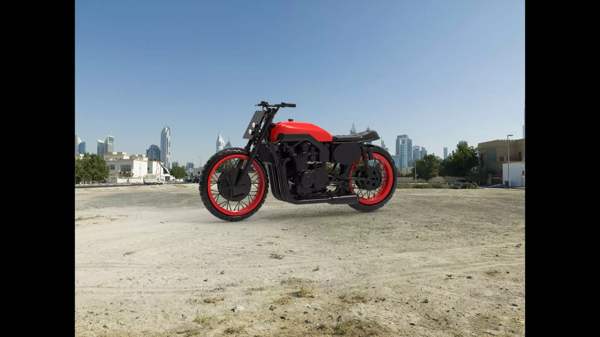 Kawasaki GPZ 1100 3D print model_0