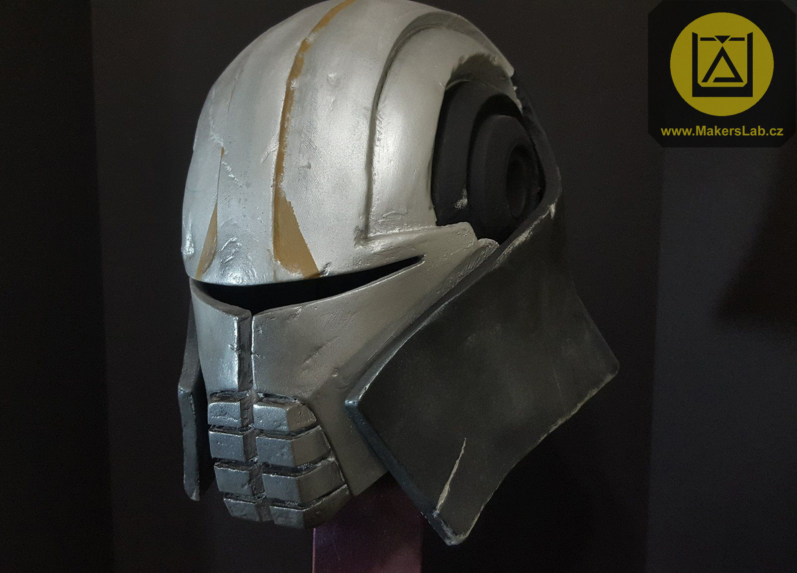 Star Wars Starkiller helmet 3D print model_2