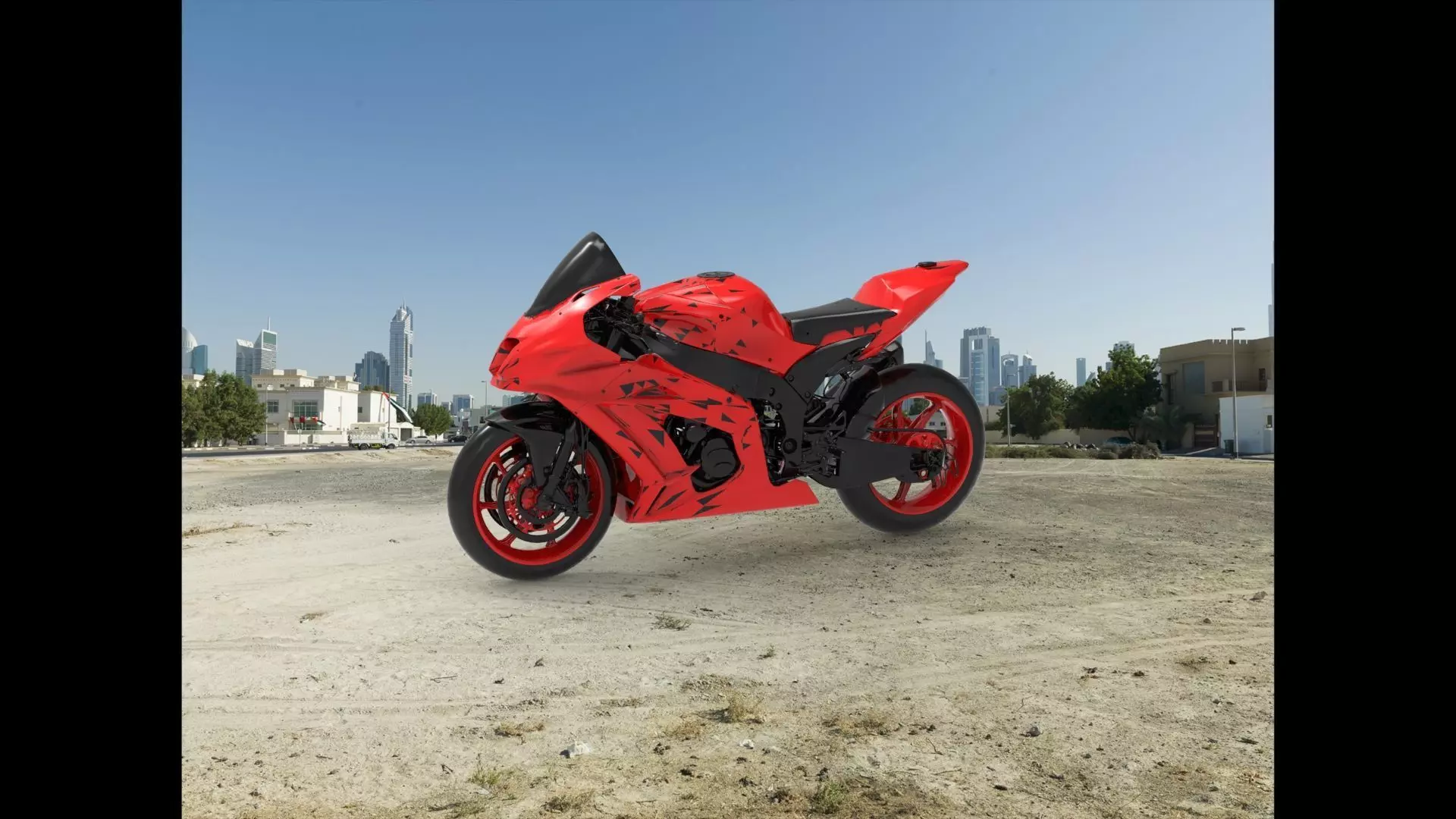 Kawasaki Ninja ZX-10R 3D print model