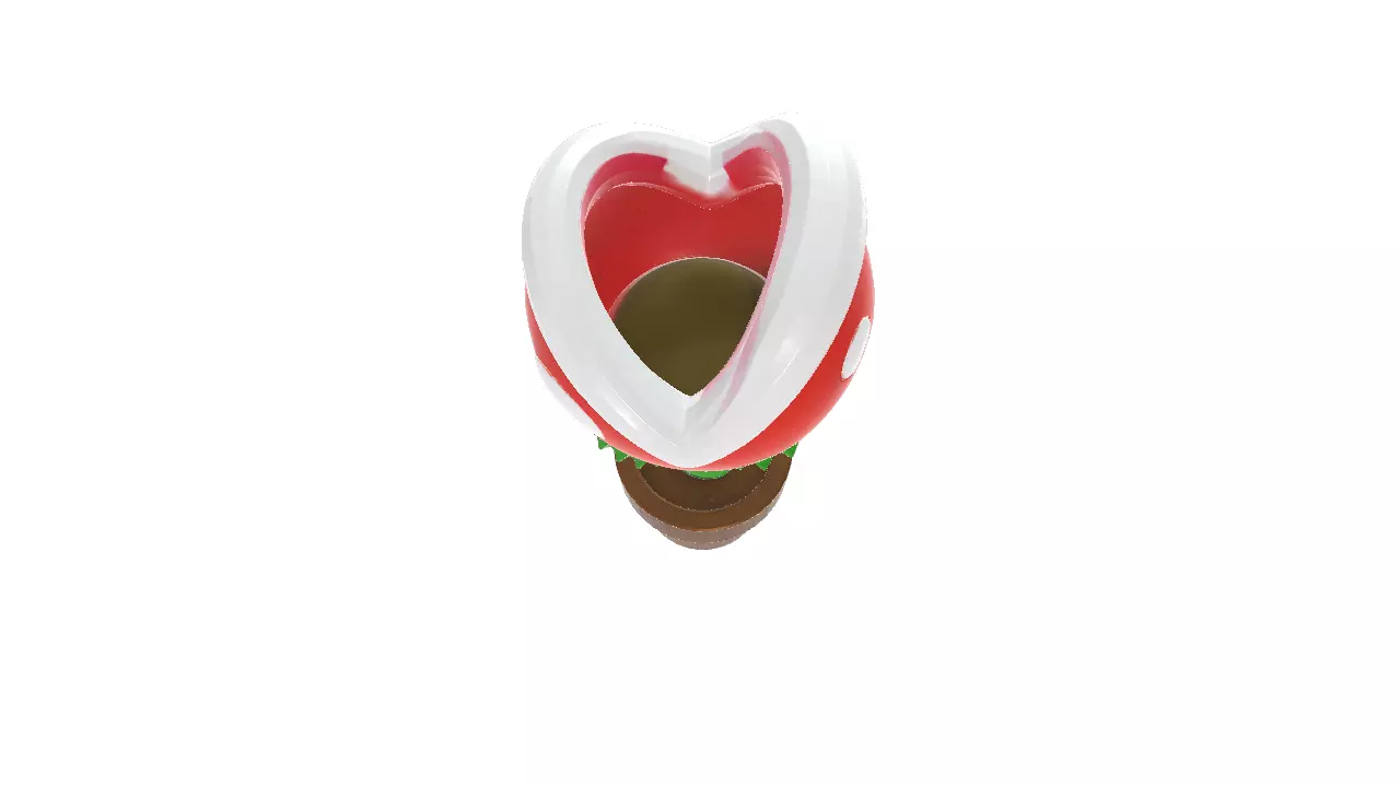 Piranha Plant from Mario 3D print model_1