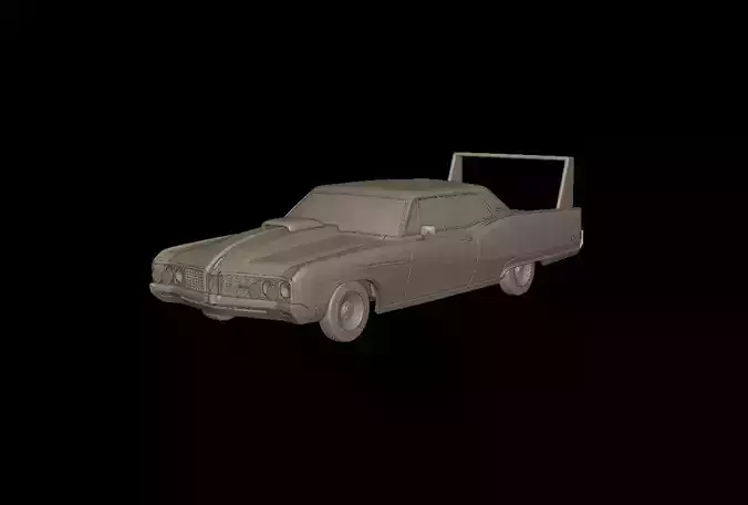 custom buick electra 225 1968 two doors 3d print model 3D print model