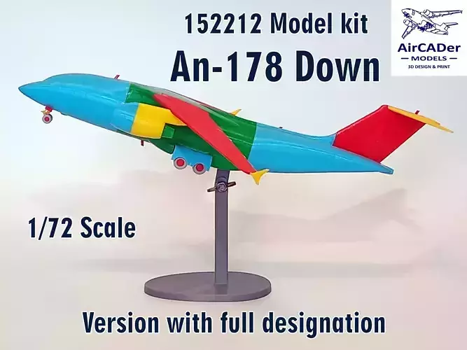 152212 Model kit Antonov An-178 Down