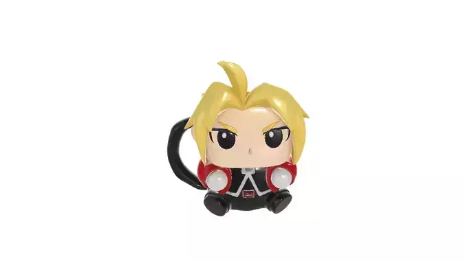  Chibi Edward Elric Mug  Cute Fullmetal Alchemist Inspired Cup