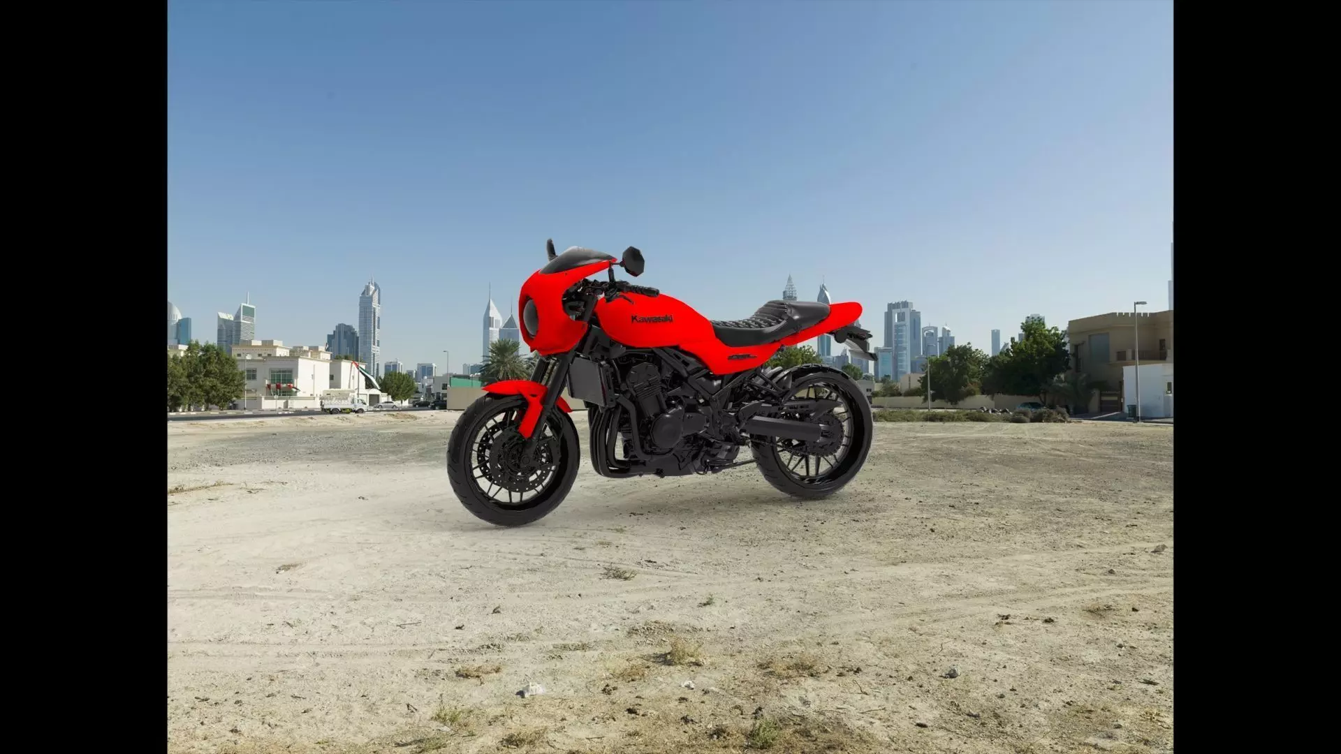 Kawasaki Z900 RS 3D print model
