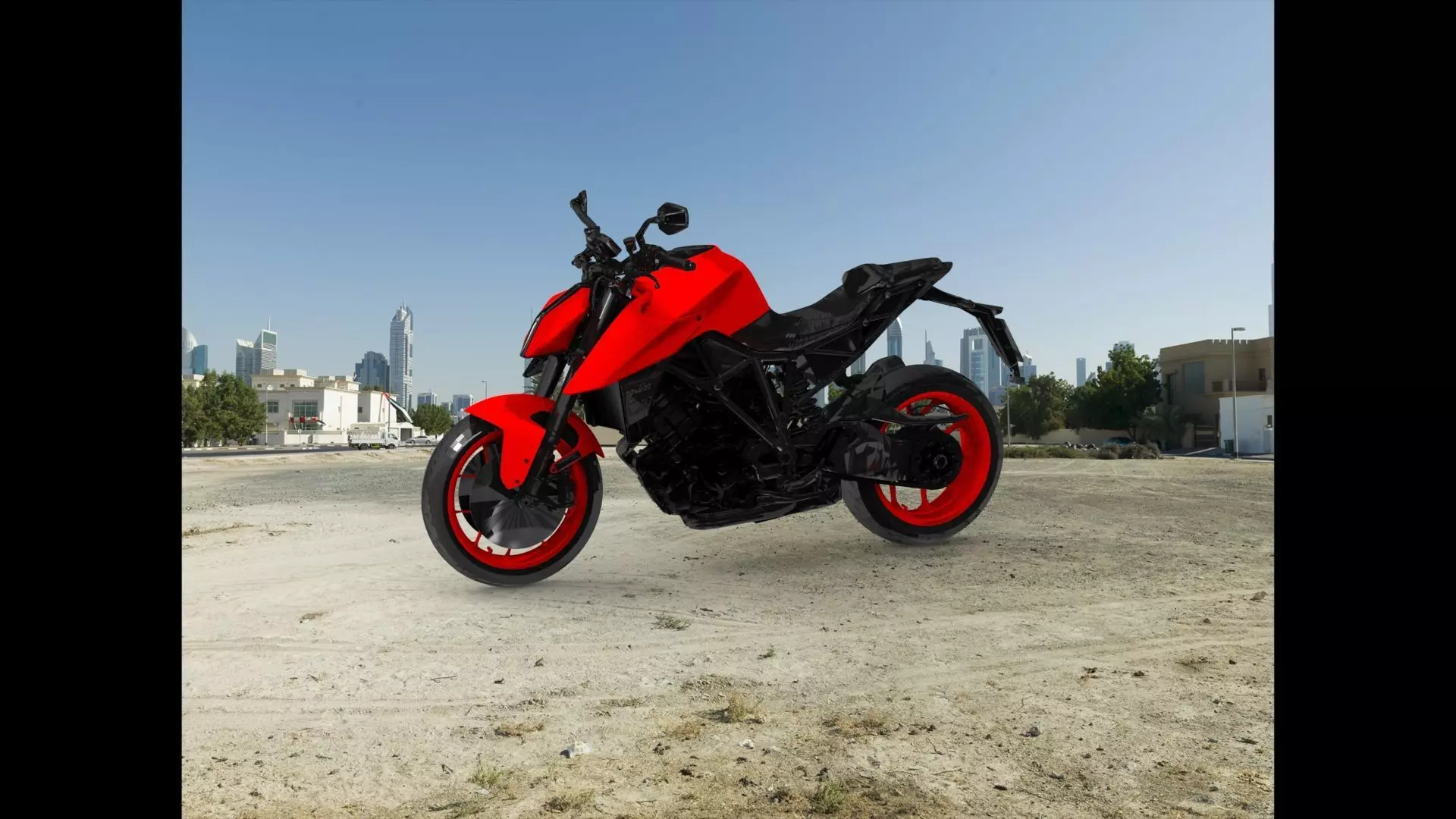 KTM 1290 Super Duke R 3D print model